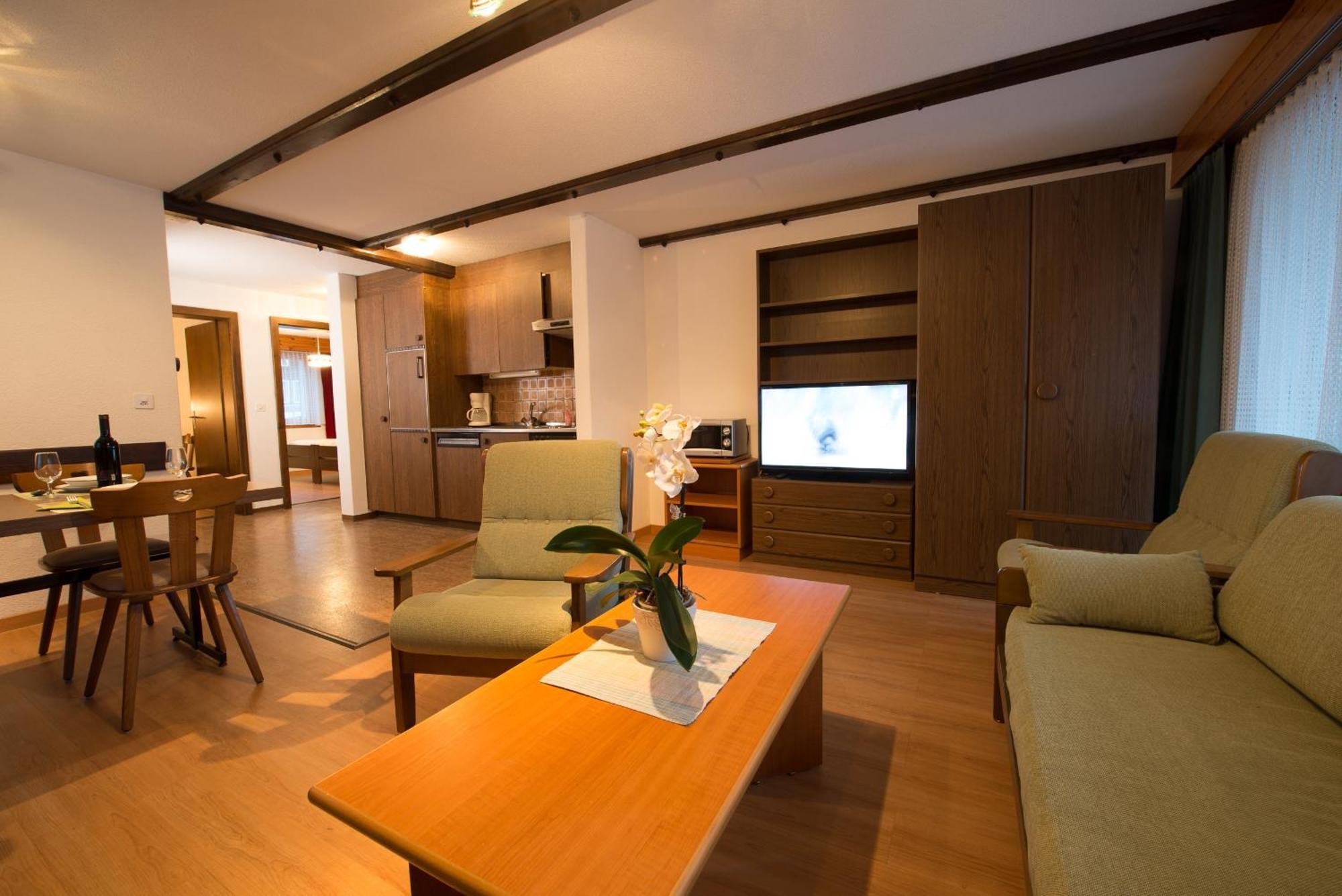Haus Alba Apartman Saas-Almagell Szoba fotó